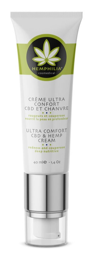 CRÈME ULTRA CONFORT CBD ET CHANVRE 40 ml