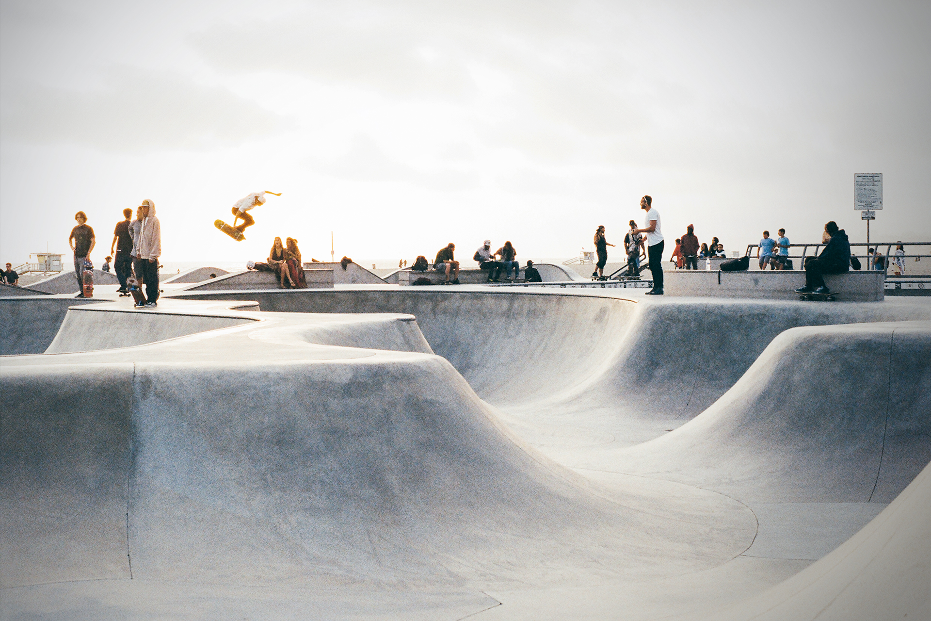 Städtischer Skate Park