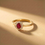 Thumbnail: Star of Ruby Ring