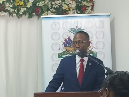 Haiti : Installation du nouveau directeur général de l’OPC, Jude Jean Pierre
