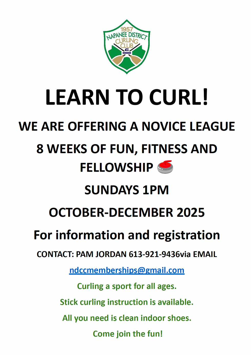 NDCC Learn To Curl