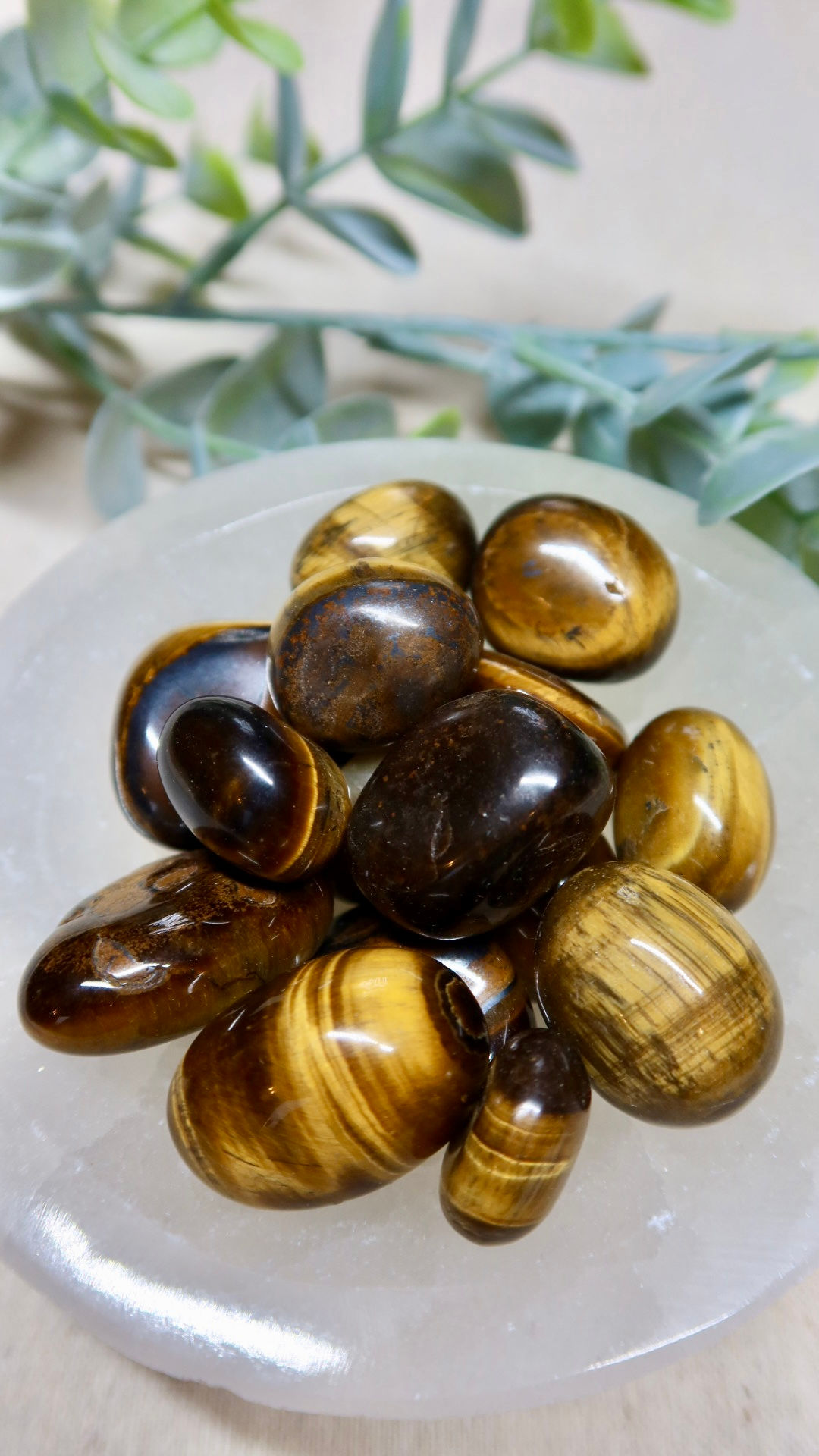 Tigers Eye Tumblestone