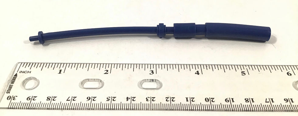 Thumbnail: MARV Thick Antennae - Blue - 1:18 scale vehicle accessory