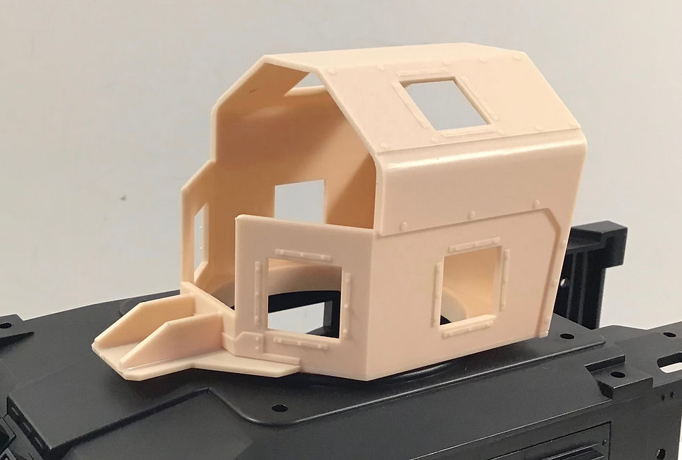 Thumbnail: MARV Armored Turret - Tan - 1:18 scale vehicle accessory