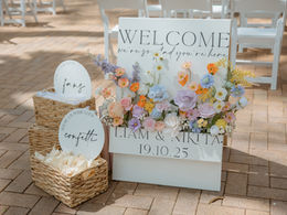 Liam & Nikitas Colourful Spring Wedding at Bundaleer Rainforest Gardens