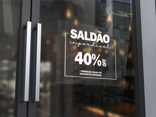 etiqueta eletrostática, adesivo eletrostático, adesivo de vidro