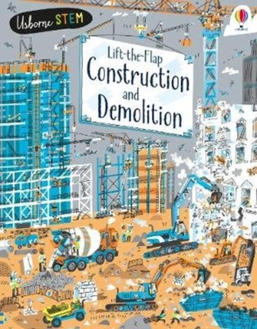 Jerome Martin - Lift-the-Flap Construction And Demolition (AGE 5+) (HARDBACK)