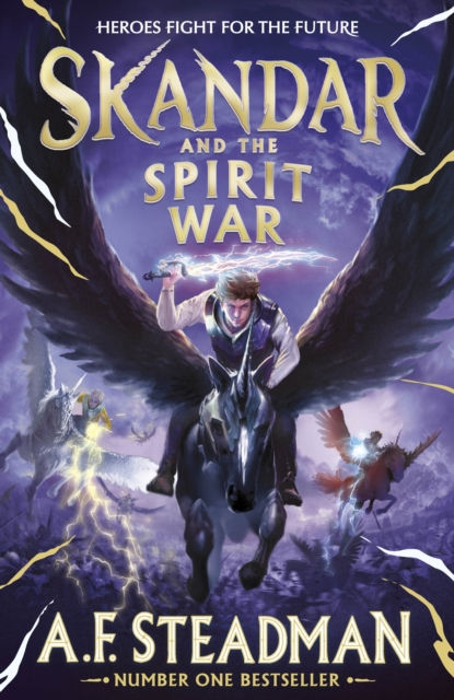 A.F. Steadman - Skandar And The Spirit War (AGE 9+) (HARDBACK)