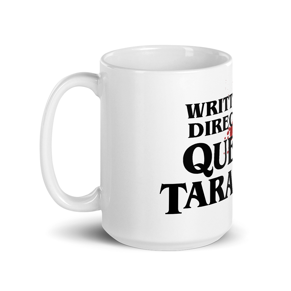 Thumbnail: Written and Directed by Quentin Tarantino (Bloodstained) Mug
