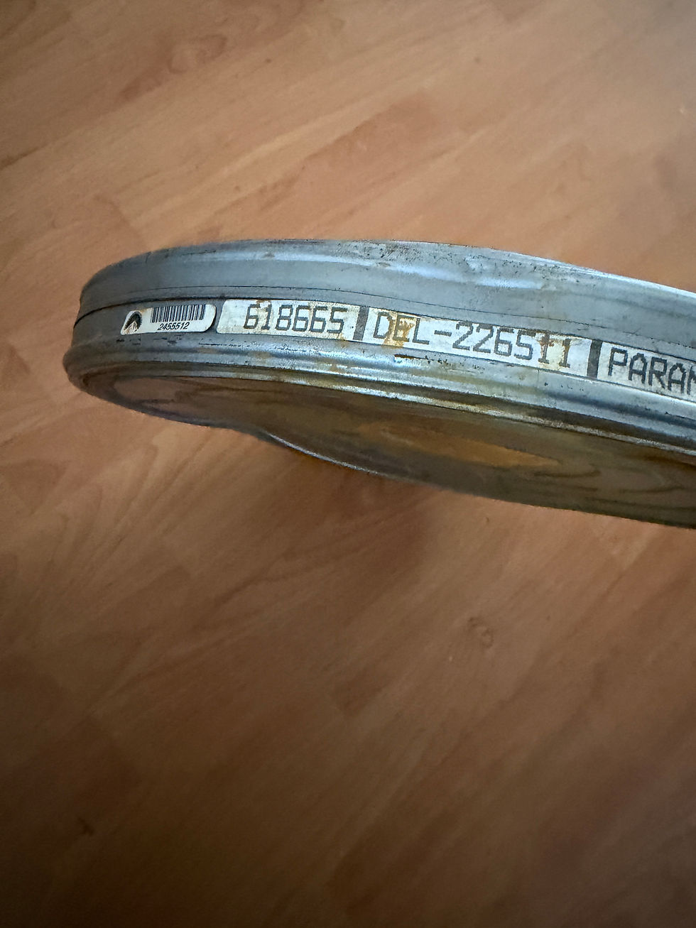 Thumbnail: 15” Vintage Kodak 35mm Motion Film Canister from the Paramount Movie “ Monster”