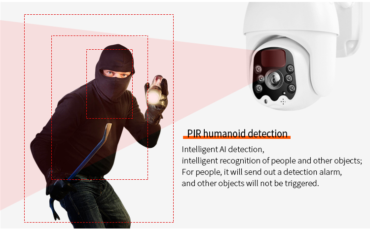 Thumbnail: 3mp Starlight WIFI Outdoor Wireless Camera