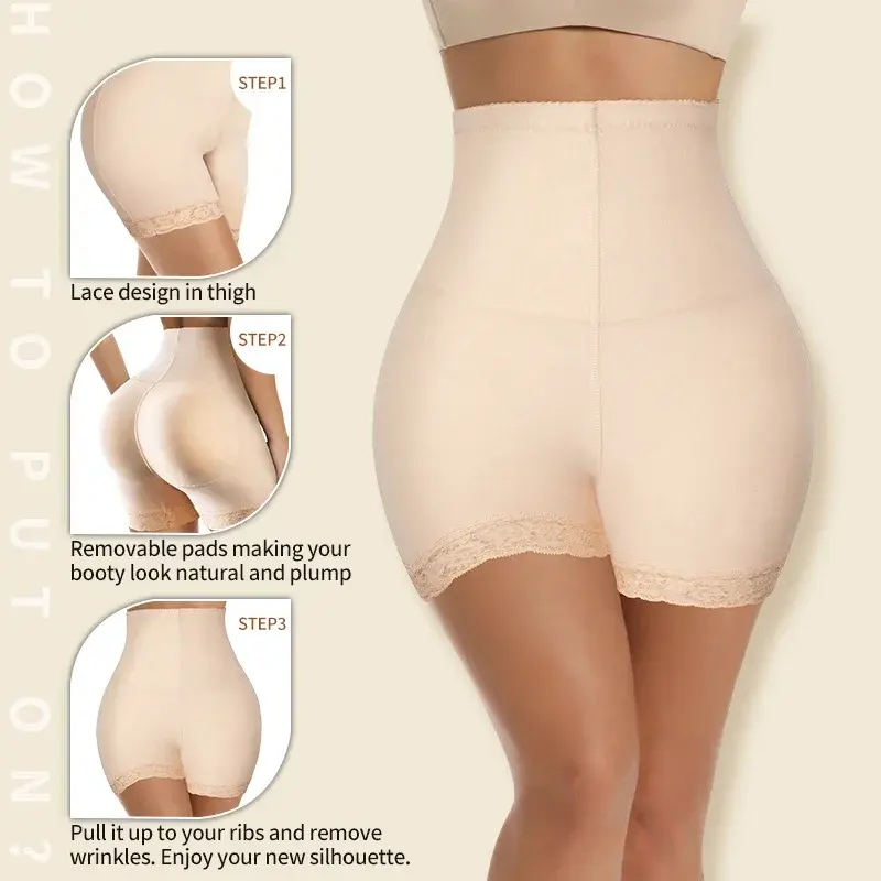 Thumbnail: Women Padded Seamless Butt  Enhancer