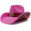 Thumbnail: Thickened Cowboy Hat Vintage Straw Hat UNISEX