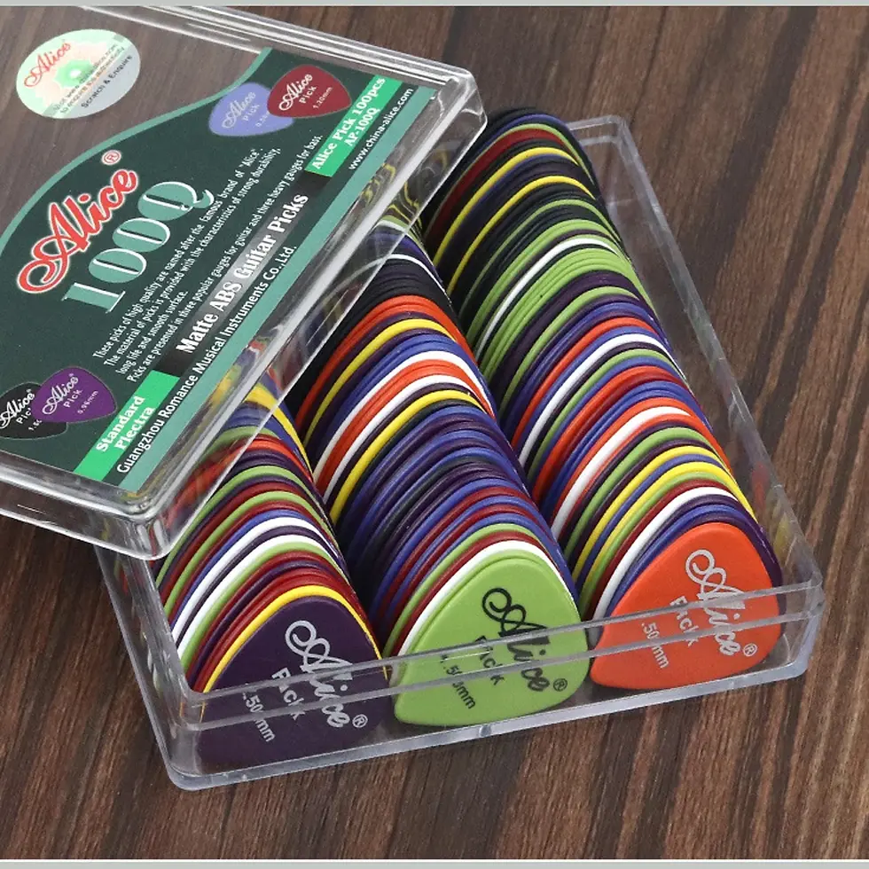 Thumbnail: 10-50Pcs Thickness 0.96 Mm Guitar Picks