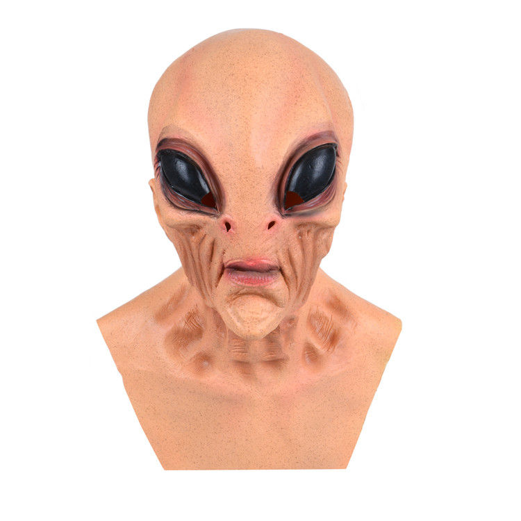 Thumbnail: Rubber Alien Skull Face Mask