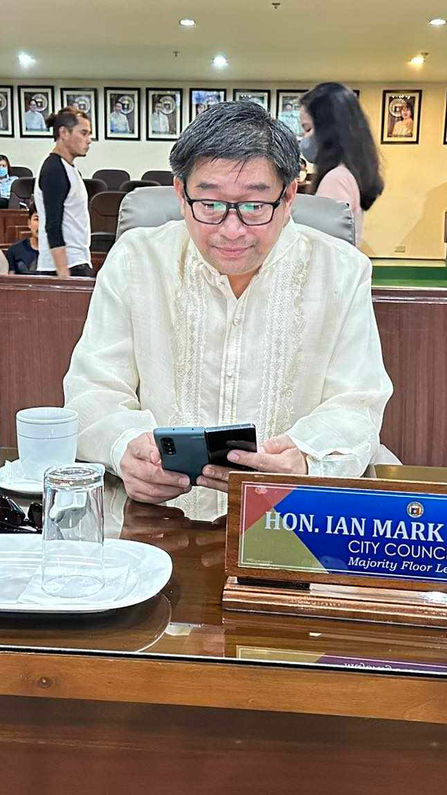 Councilor Ian Mark Nacaya
