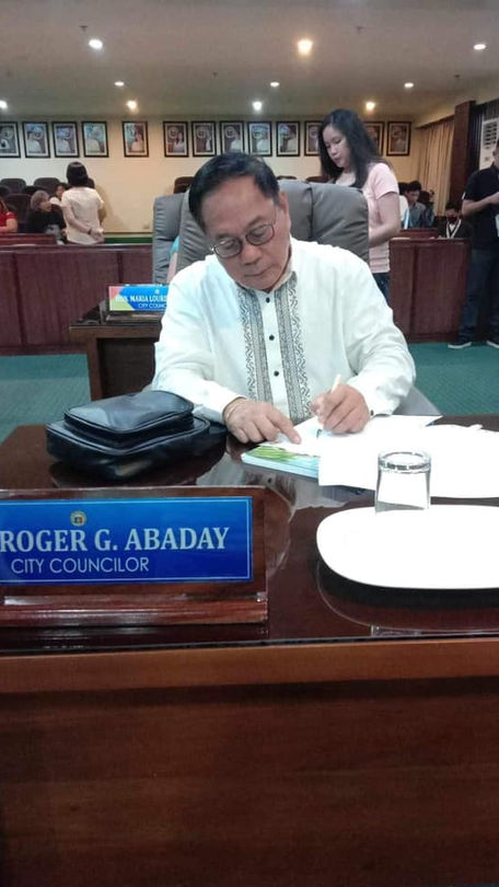 Councilor Roger “Ger” Abaday