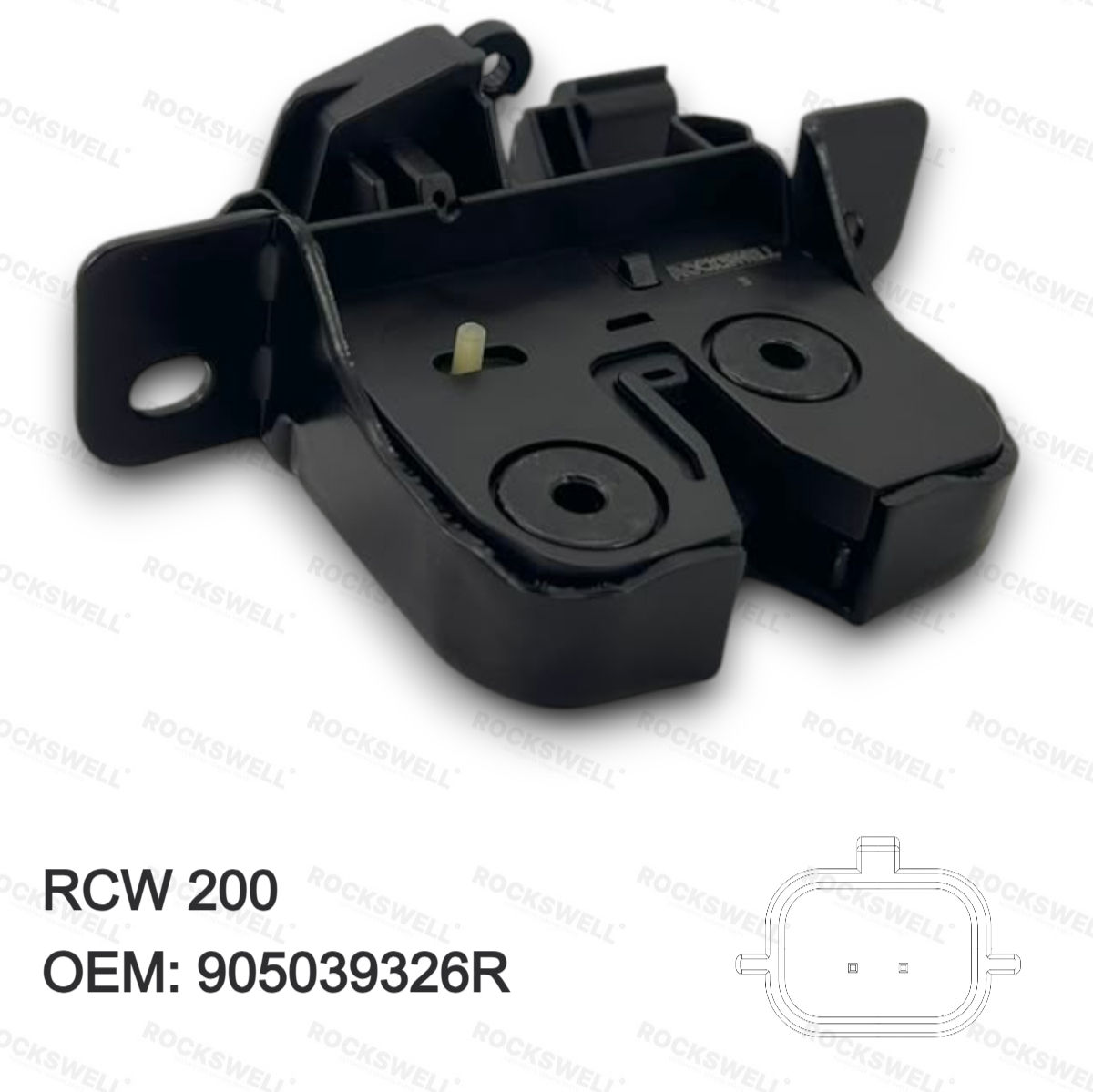 BAGAJ KILIT MEKANIZMASI DACIA DUSTER 10>18 SANDERO 08>12