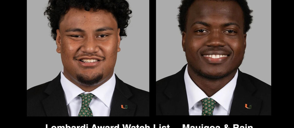 Lombardi Award Watch List… Mauigoa & Bain
