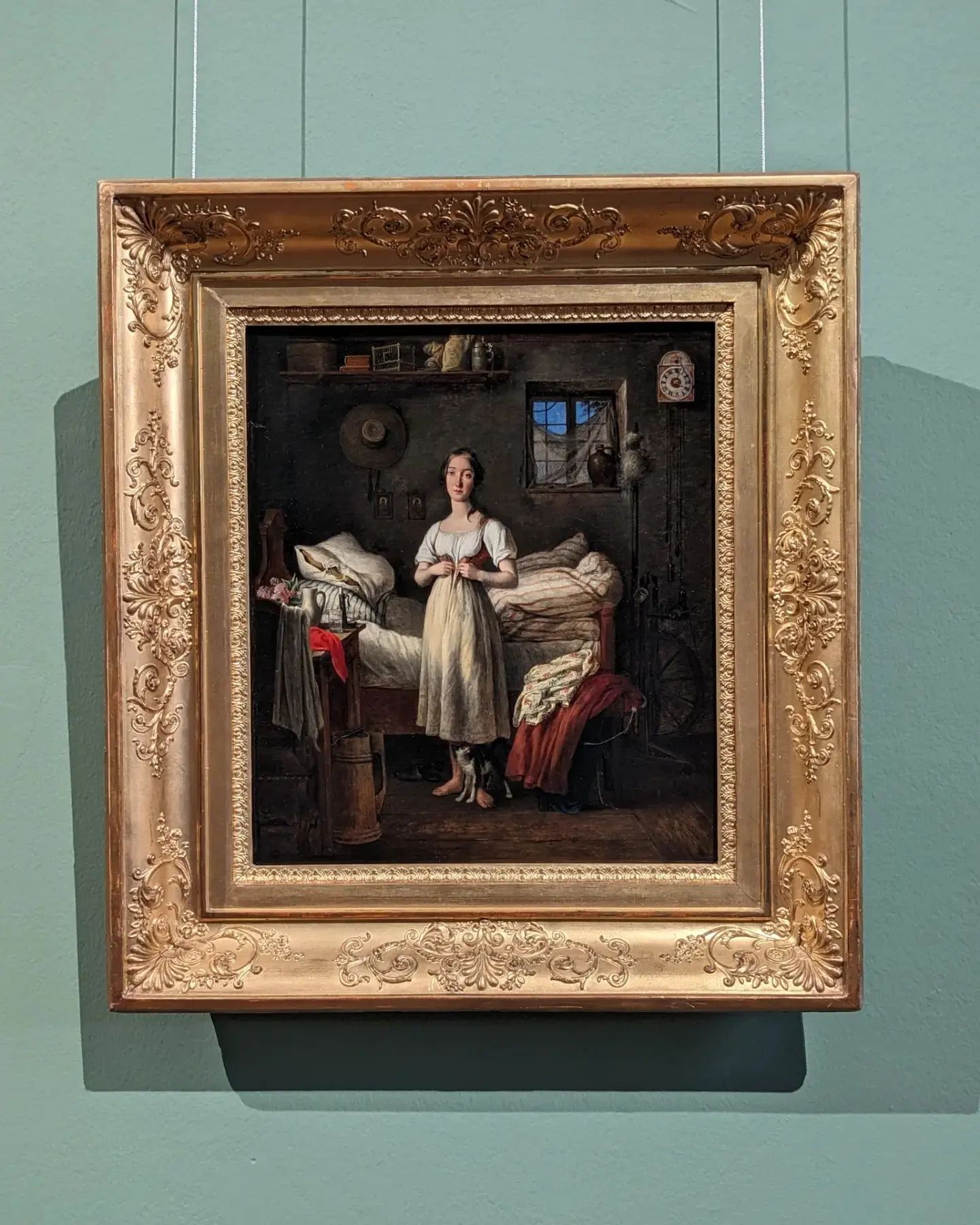 A Girls Morning Toilette