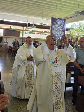 Aniversario Sacerdotal p. Leonardo Rodríguez Ochoa. Parroquia La Resurrección del Señor, Las Lomas, San Juan