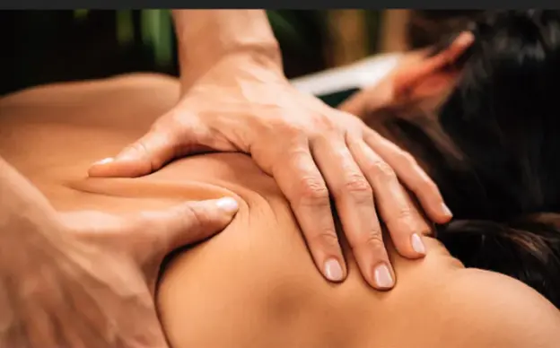 Image massage de l'épaule 