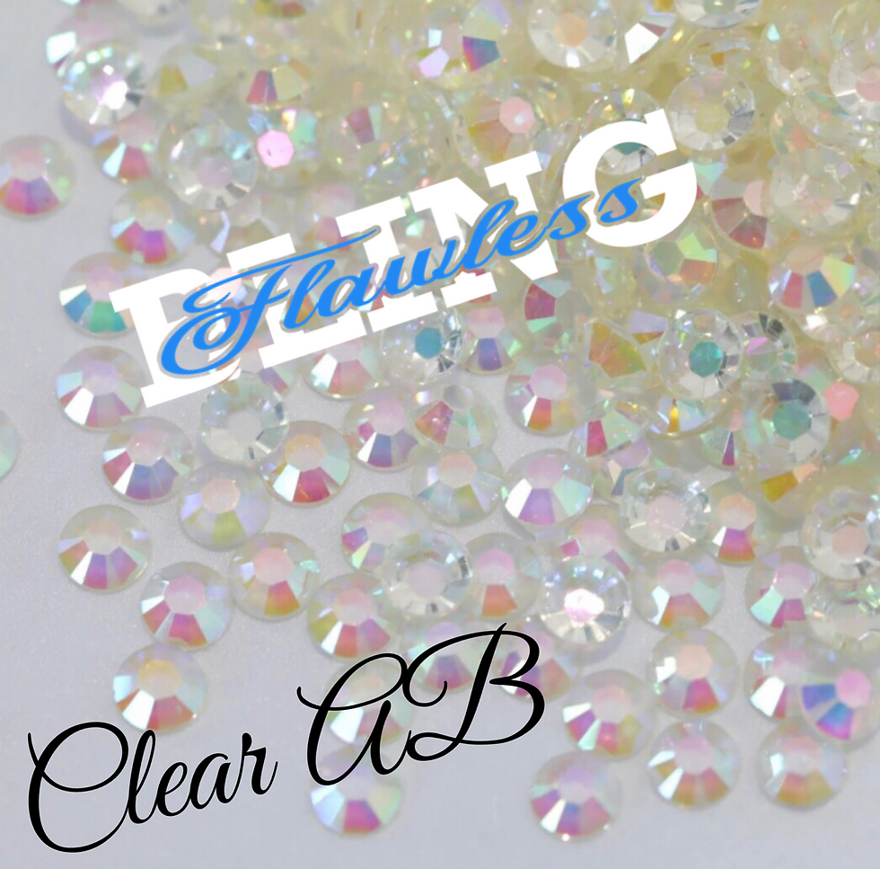 Clear AB Resin "Jelly" Rhinestones