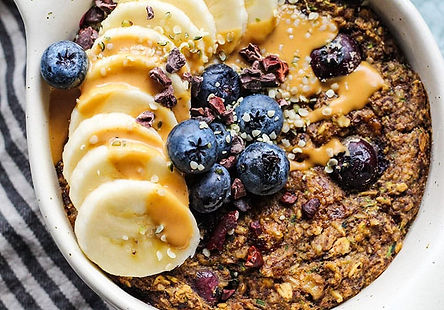 Blueberry Baked Oatmeal