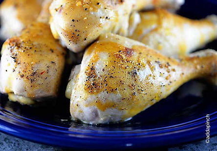 Mustard BBQ Roasted Chicken Recipe