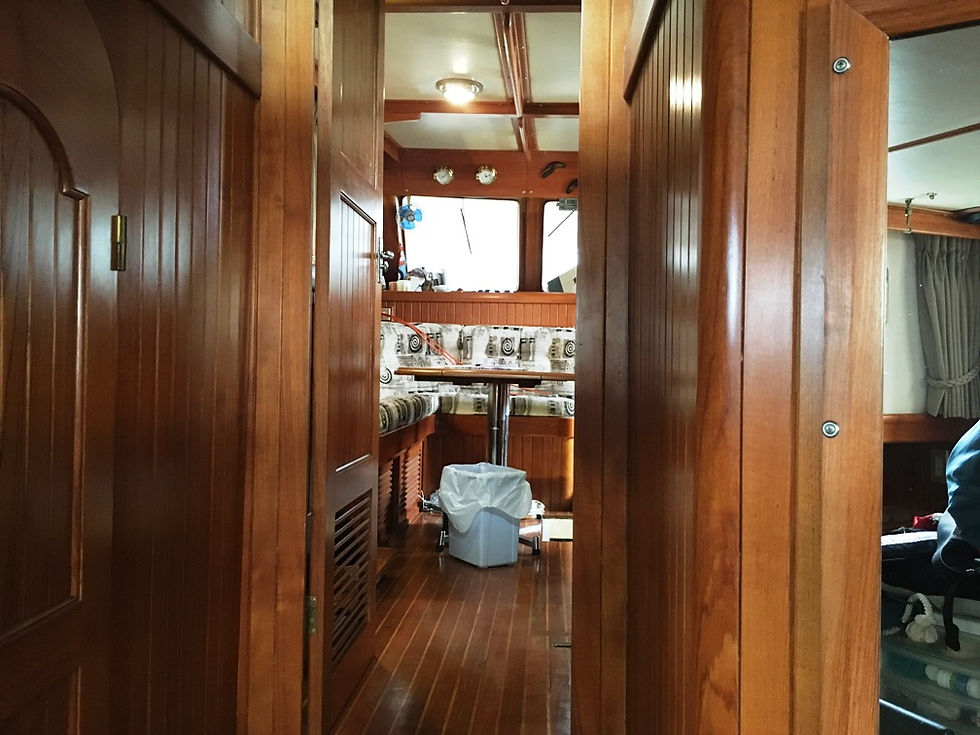 Thumbnail: 1988 41' Defever Tri cabin Trawler