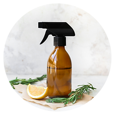 Elevate your cleaning routine with our eco-friendly All-Purpose Cleaning Spray, expertly crafted for a naturally fresh and sparkling home. Our unique blend combines the cleansing power of distilled water and white vinegar with the refreshing scent of lemon, the purifying essence of tea tree, and the soothing aroma of fennel essential oils. This DIY cleaning spray is your go-to solution for a safe, effective, and environmentally conscious way to tackle household chores. Embrace a cleaner and healthier living space with our versatile and aromatic cleaning formula