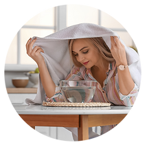 Breathe easier with our respiratory steam inhalation blend. Eucalyptus and celery seed essential oils combine to create a refreshing steam that can ease respiratory discomfort. Follow our simple directions for a natural and effective home remedy.