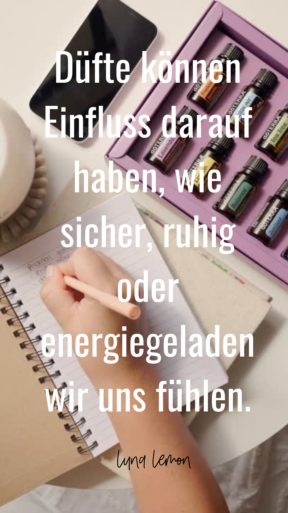 Ätherische Öle für die Stimmung
