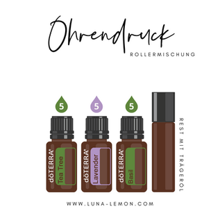 Rollermischung mit ätherischem Basilikum-, Lavendel- und Teebaumöl von doTERRA – Rezeptidee für eine natürliche Unterstützung bei Hautunreinheiten, Spannungen und zur Pflege sensibler Haut. Ideal für DIY-Naturkosmetik-Fans. doTERRA Deutschland, Österreich, Schweiz. doTERRA Berater finden, doTERRA Öle kaufen.