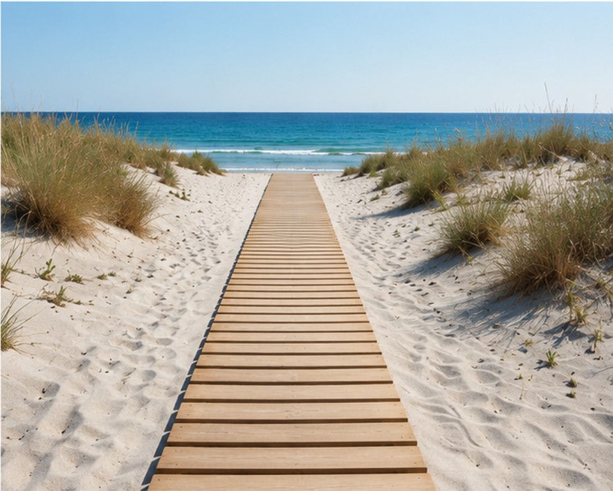 Walkways in Corfu