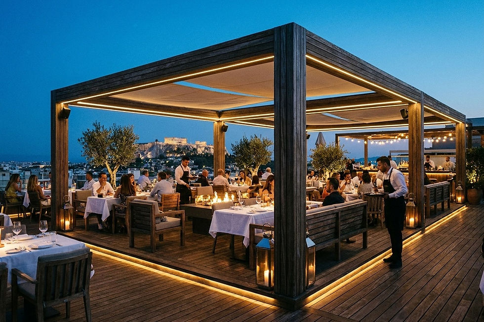 Pergolas in Greece