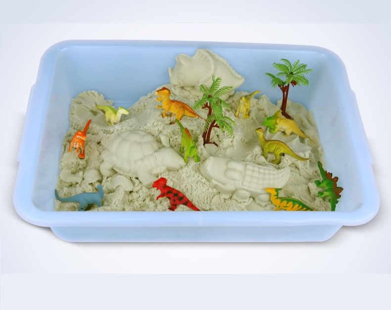 Миниатюра: Кинетический песок "Мир Юрского периода" 1,4кг