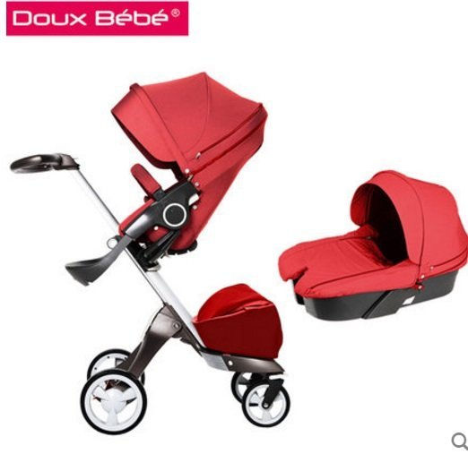 Миниатюра: Коляска 2в1 Douxbebe V4 аналог Stokke Explore
