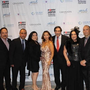 Gustavo Brambila with Fred M. Tovar, M.Ed. at Poppy Jasper International Film Festival, 2019