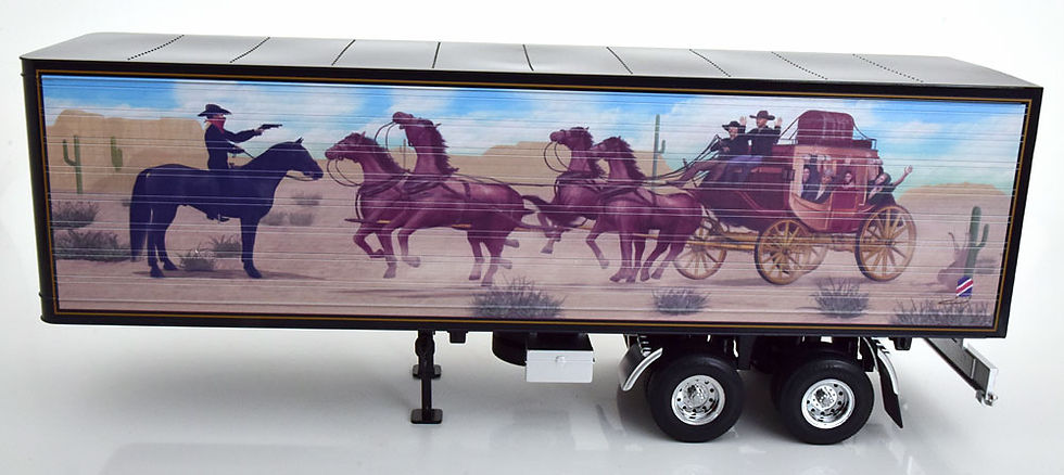 Thumbnail: RK180161 Trailer Black W/Graphics Smokey & The Bandit