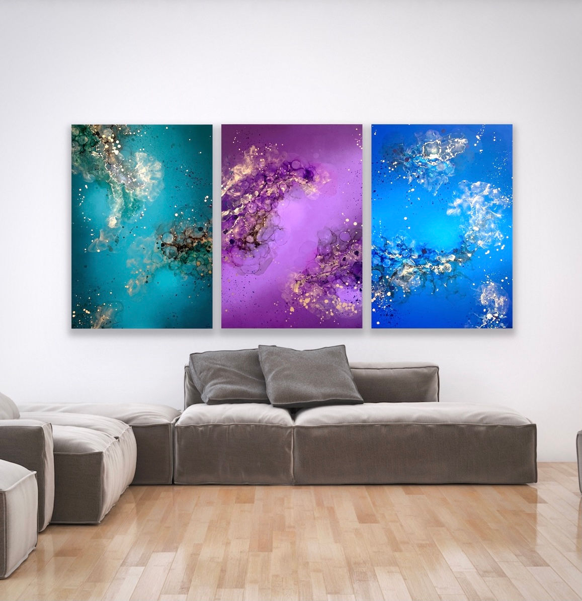 Serie:'Perfect Balance' - 'Passion' - 'Playful' - 'Patience'
