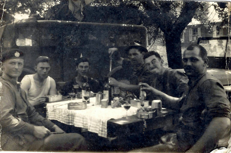 Tank crew, Burley R-gunner,Will Bowcott-