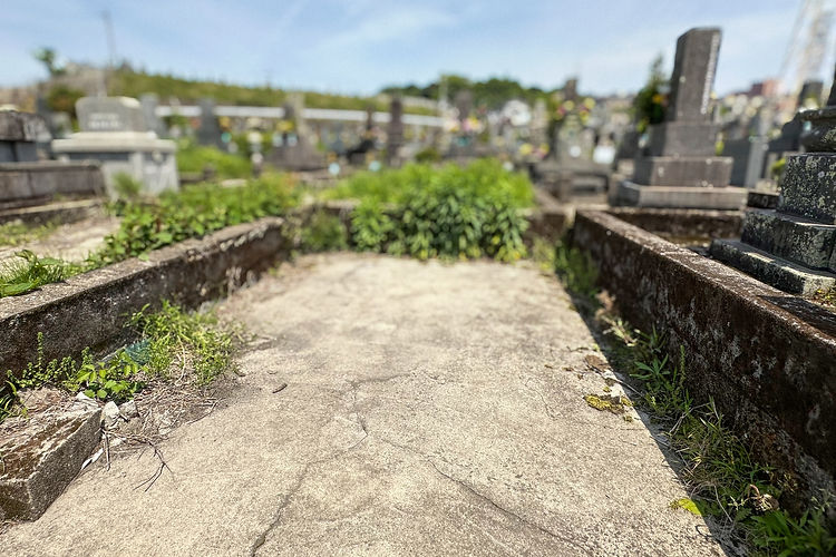 お墓の敷地