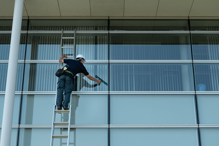 ビルの外窓清掃