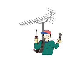 アンテナ工事・証明器具交換