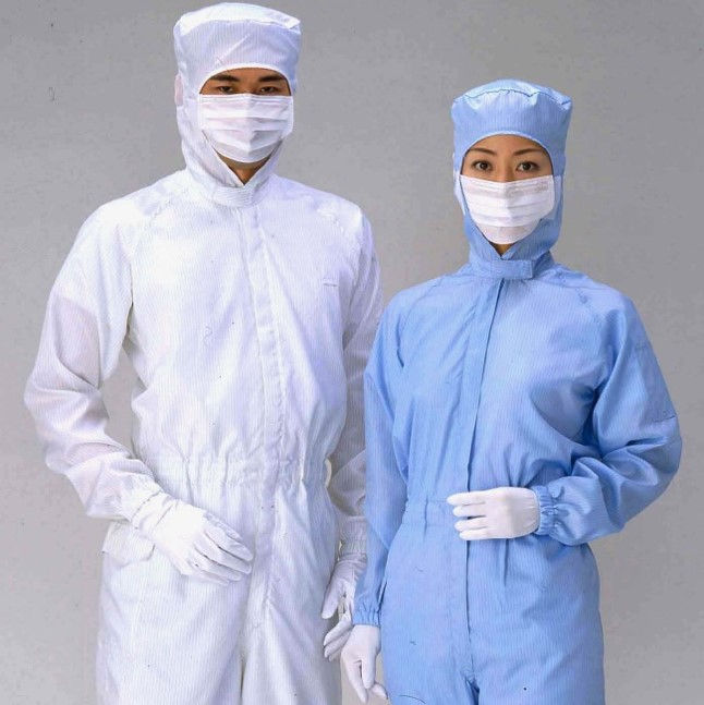 防塵服-PR1400SC 男女兼用タイプ フード一体型