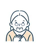 笑顔の女性