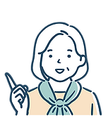 笑顔の女性
