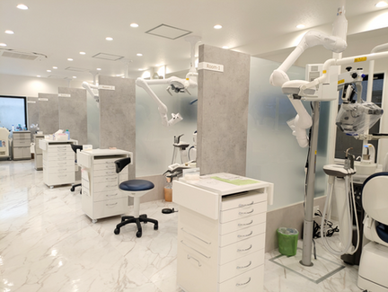 しらとり歯科医院の治療室