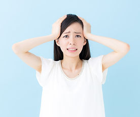 困った女性